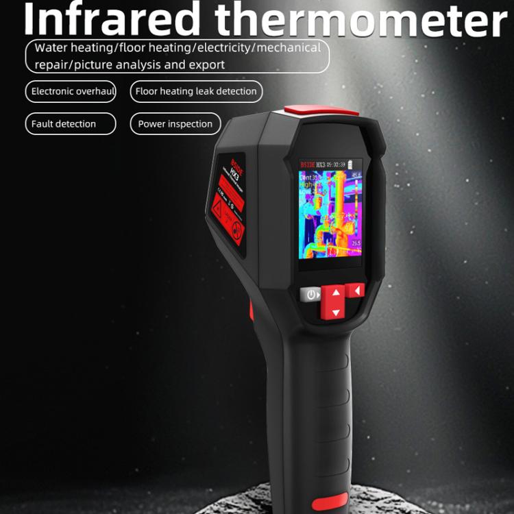 BSIDE HX3 Handheld Infrared Thermal Imager Power Non-Contact Thermometer - Thermostat & Thermometer by BSIDE | Online Shopping UK | buy2fix