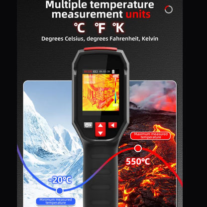BSIDE HX3 Handheld Infrared Thermal Imager Power Non-Contact Thermometer - Thermostat & Thermometer by BSIDE | Online Shopping UK | buy2fix