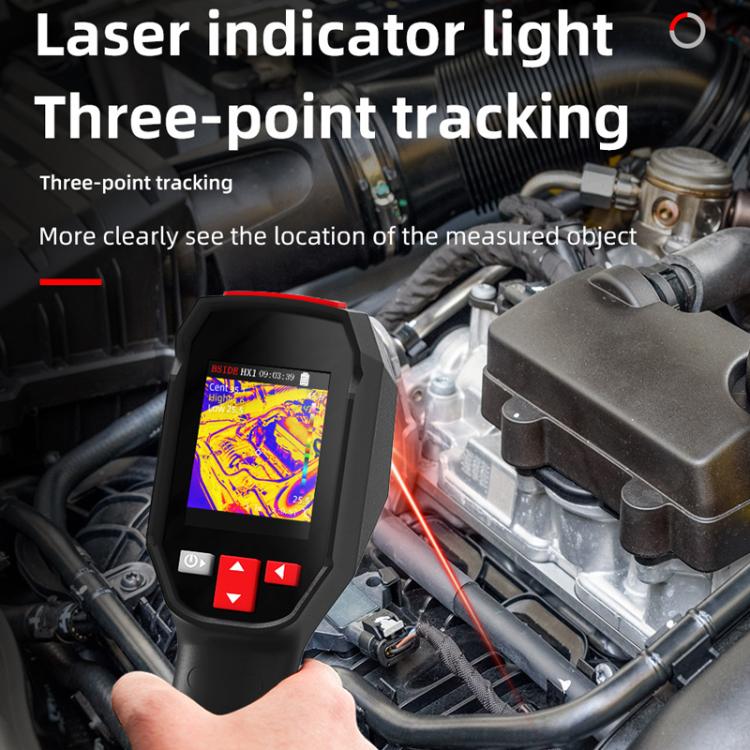BSIDE HX3 Handheld Infrared Thermal Imager Power Non-Contact Thermometer - Thermostat & Thermometer by BSIDE | Online Shopping UK | buy2fix