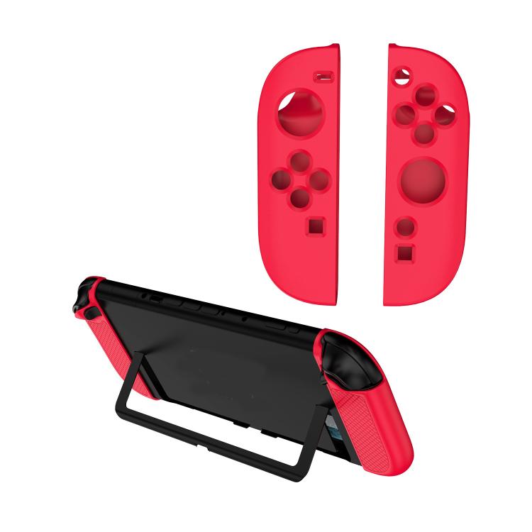 For Nintendo Switch 2 Joy-con Controller Silicone Case Protective Cover(Red) - Cases by buy2fix | Online Shopping UK | buy2fix