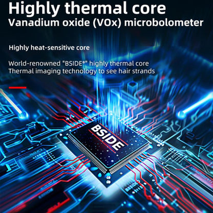 BSIDE SH7 Standard+Flexible Coil Thermal Imager Multimeter Handheld Touch Screen High Accuracy Thermometer - Thermostat & Thermometer by BSIDE | Online Shopping UK | buy2fix