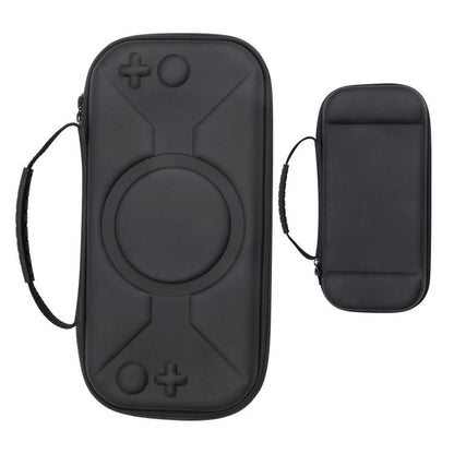 For Nintendo Switch 2 Storage Bag Portable O-Pattern Handbag(PU Black) - Bags by buy2fix | Online Shopping UK | buy2fix