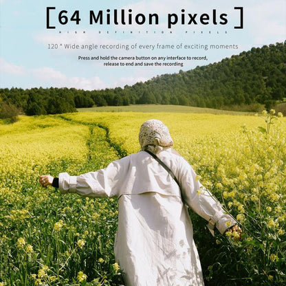 D5 HD WiFi Digital Camera 64MP Dual Camera Night Vision Photography Video DV Standard+Macro Lens - Video Cameras by buy2fix | Online Shopping UK | buy2fix