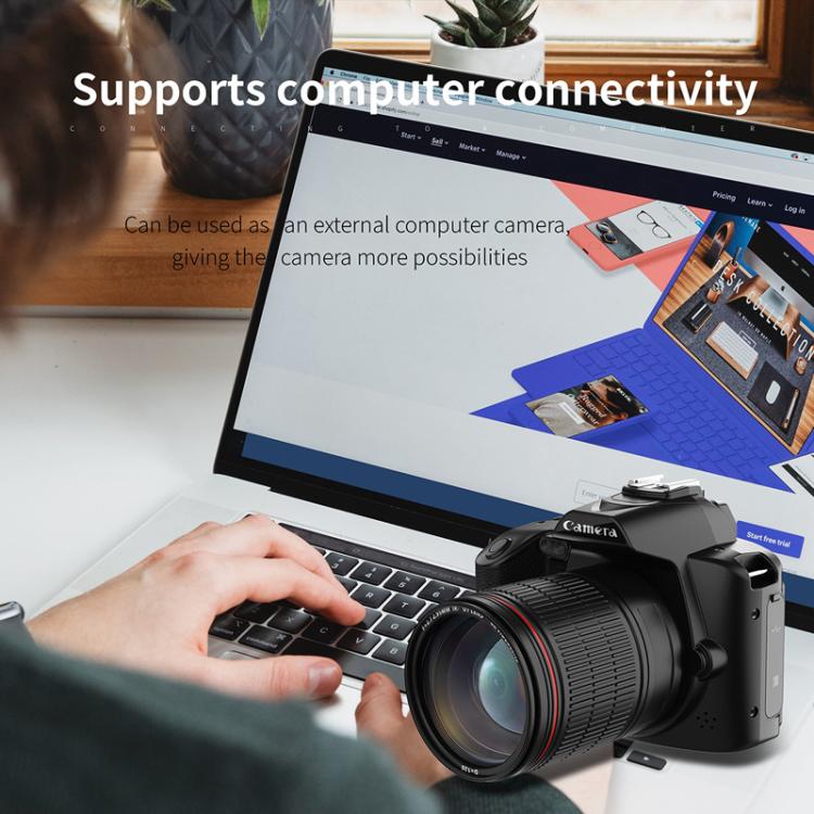 D5 HD WiFi Digital Camera 64MP Dual Camera Night Vision Photography Video DV Standard+Handheld Bracket - Video Cameras by buy2fix | Online Shopping UK | buy2fix