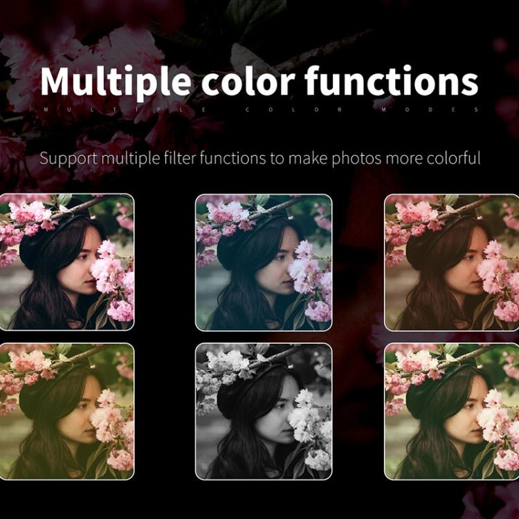 D5 HD WiFi Digital Camera 64MP Dual Camera Night Vision Photography Video DV Standard+Mic+Light+Lens+Bracket - Video Cameras by buy2fix | Online Shopping UK | buy2fix