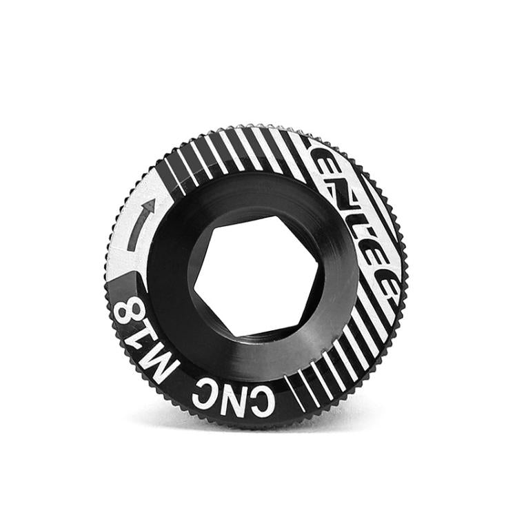 ENLEE Aluminum Bicycle Crank Cover Crank Screws, Color: M18 Black - Screws by ENLEE | Online Shopping UK | buy2fix