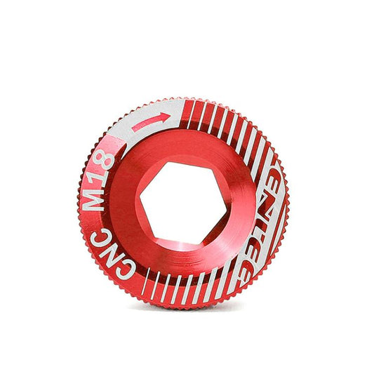 ENLEE Aluminum Bicycle Crank Cover Crank Screws, Color: M18 Red - Screws by ENLEE | Online Shopping UK | buy2fix