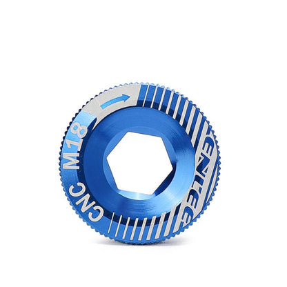 ENLEE Aluminum Bicycle Crank Cover Crank Screws, Color: M18 Blue - Screws by ENLEE | Online Shopping UK | buy2fix