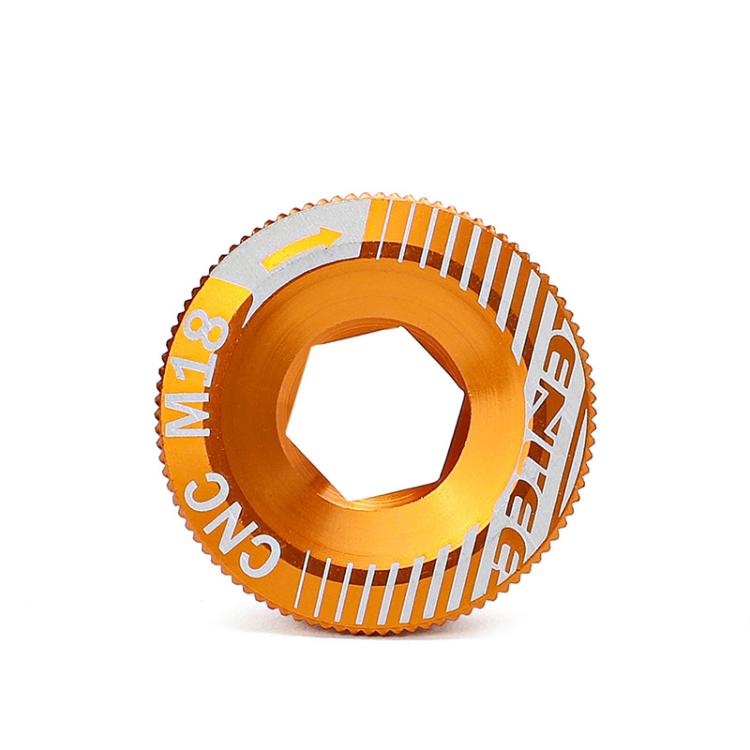 ENLEE Aluminum Bicycle Crank Cover Crank Screws, Color: M18 Gold - Screws by ENLEE | Online Shopping UK | buy2fix