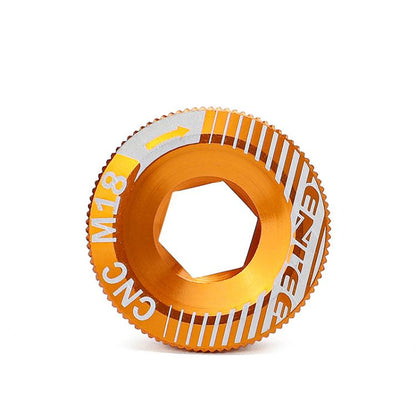 ENLEE Aluminum Bicycle Crank Cover Crank Screws, Color: M18 Gold - Screws by ENLEE | Online Shopping UK | buy2fix