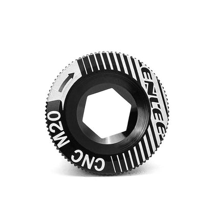 ENLEE Aluminum Bicycle Crank Cover Crank Screws, Color: M20 Black - Screws by ENLEE | Online Shopping UK | buy2fix