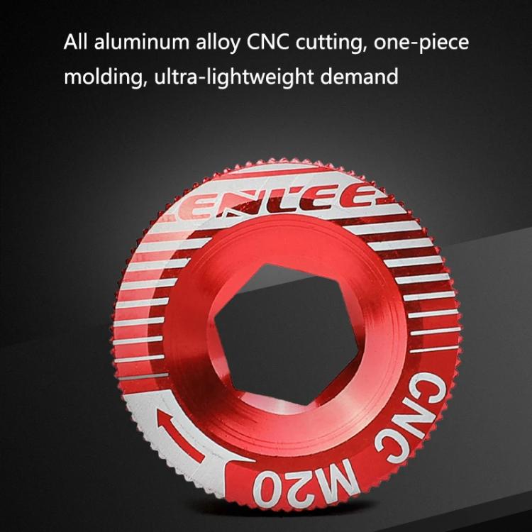 ENLEE Aluminum Bicycle Crank Cover Crank Screws, Color: M18 Gold - Screws by ENLEE | Online Shopping UK | buy2fix