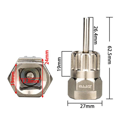 2pcs ZTTO Bicycle Repair Spinning Tool Road And Mountain Bike Fixed Lever Flywheel Installation And Removal Sleeve - Maintenance tools by ZTTO | Online Shopping UK | buy2fix
