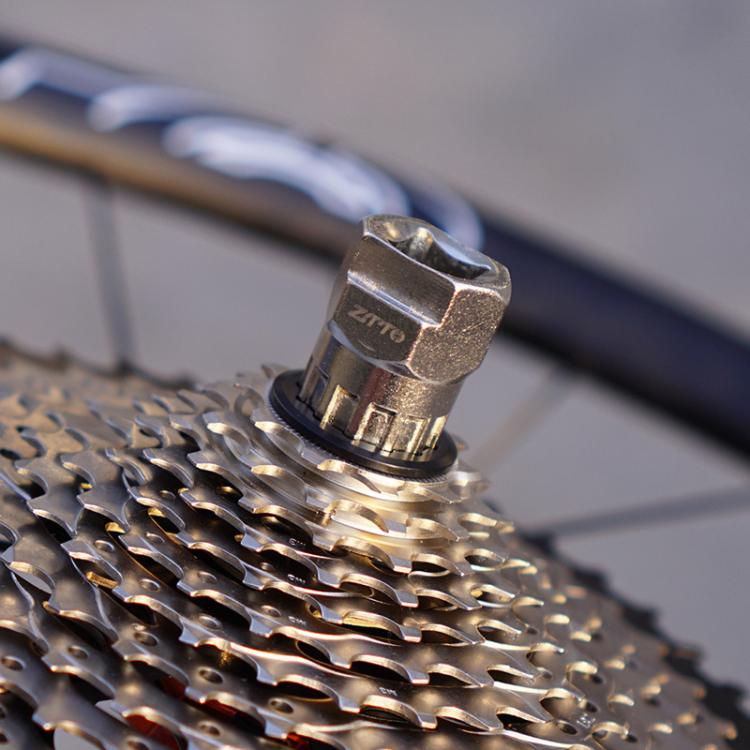 2pcs ZTTO Bicycle Repair Spinning Tool Road And Mountain Bike Fixed Lever Flywheel Installation And Removal Sleeve - Maintenance tools by ZTTO | Online Shopping UK | buy2fix