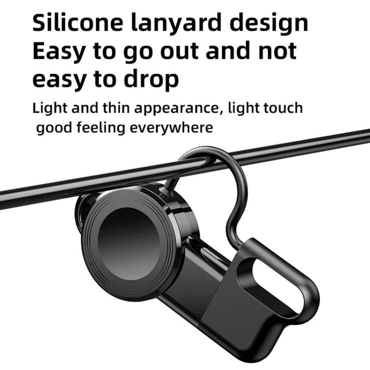 For Apple Watch 1/2/3/4/5/6/7/8/9/10/SE Magnetic Wireless Charger Mini Portable Smart Charger(White) - Charger / Holder by buy2fix | Online Shopping UK | buy2fix