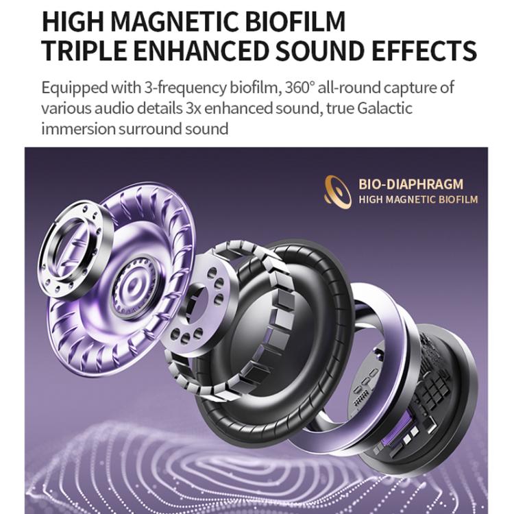 M300 Mini Invisible Clip-On Wireless Bluetooth Earbuds with Active Noise Reduction(Black) - Bluetooth Earphone by buy2fix | Online Shopping UK | buy2fix