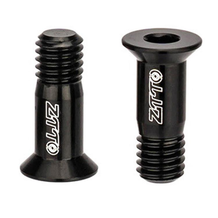 2pcs ZTTO Bicycle Rear Derailleur Sprocket Screws M5 Modified Road Mountain Derailleur Guide Wheel(Black) - Screws by ZTTO | Online Shopping UK | buy2fix