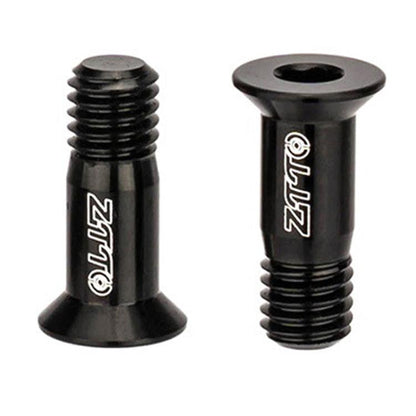 2pcs ZTTO Bicycle Rear Derailleur Sprocket Screws M5 Modified Road Mountain Derailleur Guide Wheel(Black) - Screws by ZTTO | Online Shopping UK | buy2fix