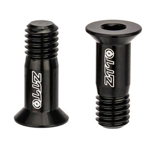2pcs ZTTO Bicycle Rear Derailleur Sprocket Screws M5 Modified Road Mountain Derailleur Guide Wheel(Black) - Screws by ZTTO | Online Shopping UK | buy2fix