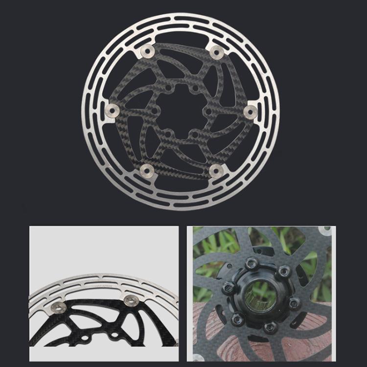 RACEWORK Ultra-light Floating Six-pin Bicycle Disc Brake Pads, Spec: 160mm - Bicycle Brake Parts by RACEWORK | Online Shopping UK | buy2fix