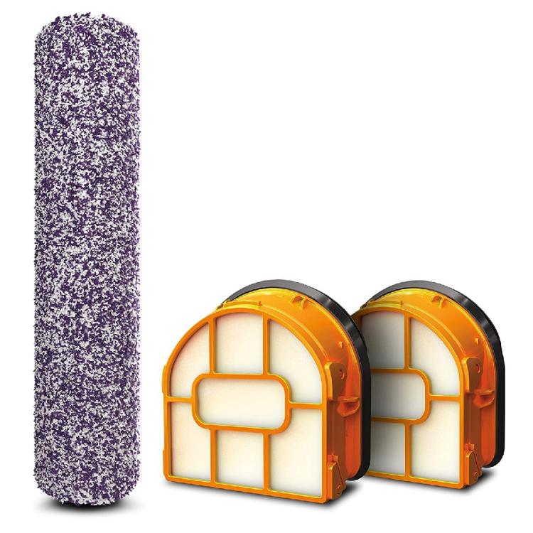 Roller Brush x 1 + Filter x 2 For Shark AW201 / WD201 / WD201 / WD101 / WD100 Sweeping Robot Vacuum Cleaner Accessories - For Shark Accessories by buy2fix | Online Shopping UK | buy2fix