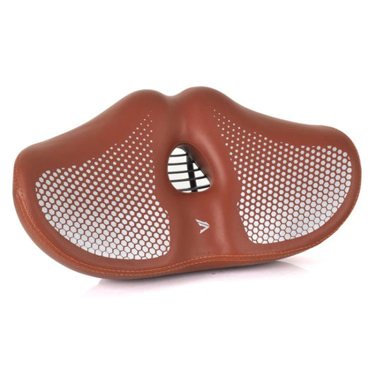 FMFXTRA Thickened Bicycle Saddle Mountain Bike Shaped Saddle, Color: Brown - Bicycle Saddle by FMFXTRA | Online Shopping UK | buy2fix