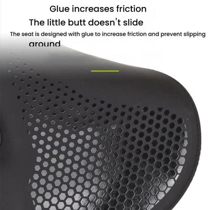 FMFXTRA Thickened Bicycle Saddle Mountain Bike Shaped Saddle, Color: Black - Bicycle Saddle by FMFXTRA | Online Shopping UK | buy2fix