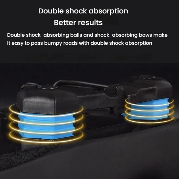 FMFXTRA Thickened Bicycle Saddle Mountain Bike Shaped Saddle, Color: Black+Tail Light - Bicycle Saddle by FMFXTRA | Online Shopping UK | buy2fix