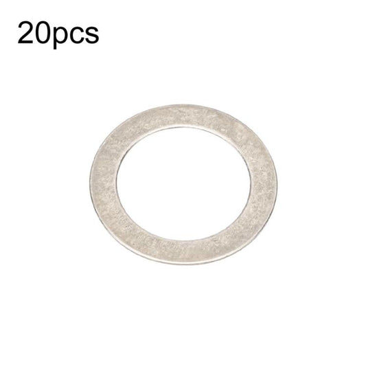 20pcs ZTTO Bicycle Pedal Stainless Steel Washer Mountain Bike Disc Protection Gasket - Others by ZTTO | Online Shopping UK | buy2fix