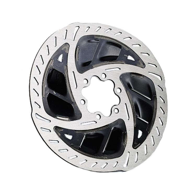 RACEWORK RK152 Mountain Bike Six-nail Heat Dissipation Wear-resistant Disc(Black 140mm) - Bicycle Brake Parts by RACEWORK | Online Shopping UK | buy2fix