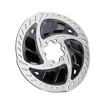 RACEWORK RK152 Mountain Bike Six-nail Heat Dissipation Wear-resistant Disc(Black 140mm) - Bicycle Brake Parts by RACEWORK | Online Shopping UK | buy2fix