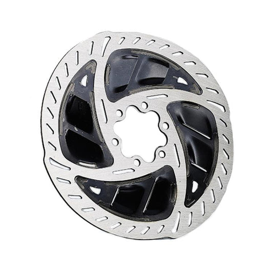 RACEWORK RK152 Mountain Bike Six-nail Heat Dissipation Wear-resistant Disc(Black 140mm) - Bicycle Brake Parts by RACEWORK | Online Shopping UK | buy2fix