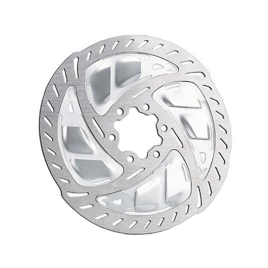 RACEWORK RK152 Mountain Bike Six-nail Heat Dissipation Wear-resistant Disc(Silver 140mm) - Bicycle Brake Parts by RACEWORK | Online Shopping UK | buy2fix