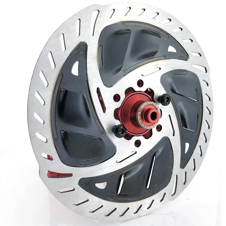 RACEWORK RK152 Mountain Bike Six-nail Heat Dissipation Wear-resistant Disc(Black 160mm) - Bicycle Brake Parts by RACEWORK | Online Shopping UK | buy2fix