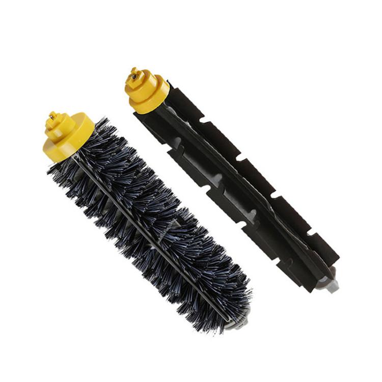 8pcs /Set For IRobot Roomba 700/780 Series Sweeping Robot Accessories 4 HEPA Filter +2 Side Brush +1pair Main Brush(Yellow) - For iRobot Accessories by buy2fix | Online Shopping UK | buy2fix