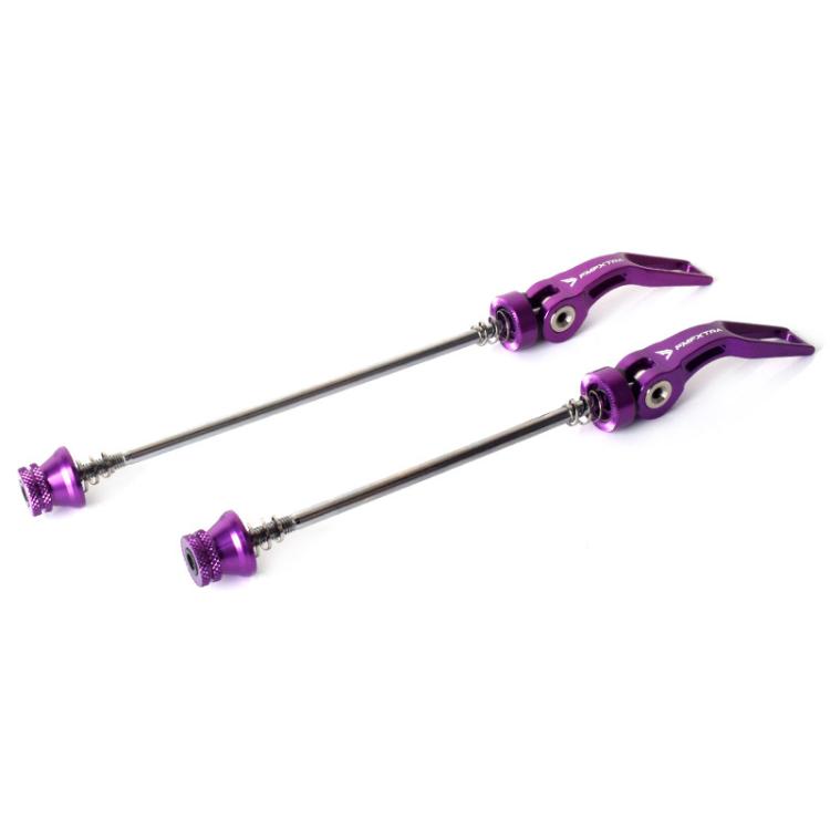 FMFXTRA JX77 Bicycle Quick Release Lever Aluminum Alloy CNC Crafted Axle(Purple) - Quick Release by FMFXTRA | Online Shopping UK | buy2fix