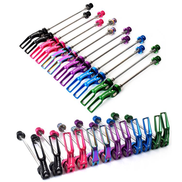 FMFXTRA JX77 Bicycle Quick Release Lever Aluminum Alloy CNC Crafted Axle(Blue) - Quick Release by FMFXTRA | Online Shopping UK | buy2fix