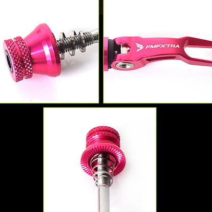 FMFXTRA JX77 Bicycle Quick Release Lever Aluminum Alloy CNC Crafted Axle(Purple) - Quick Release by FMFXTRA | Online Shopping UK | buy2fix
