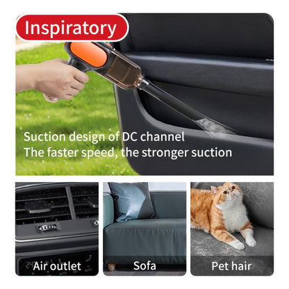 HD001 Portable Multifunctional Car Cordless Vacuum Cleaner Safety Hammer Suction Blower All In One Machine, Style: Brushless - Vacuum Cleaner by buy2fix | Online Shopping UK | buy2fix