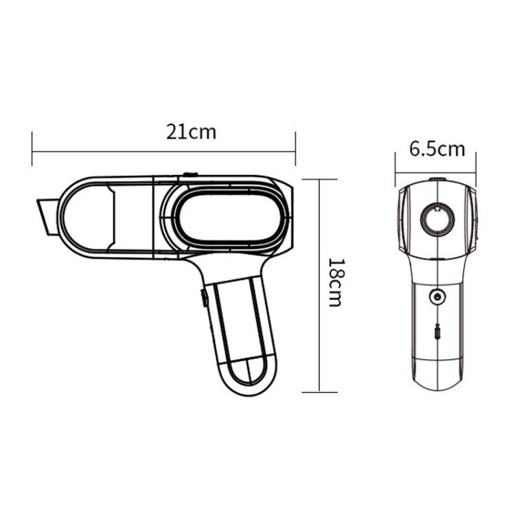 HD001 Portable Multifunctional Car Cordless Vacuum Cleaner Safety Hammer Suction Blower All In One Machine, Style: Brushless - Vacuum Cleaner by buy2fix | Online Shopping UK | buy2fix