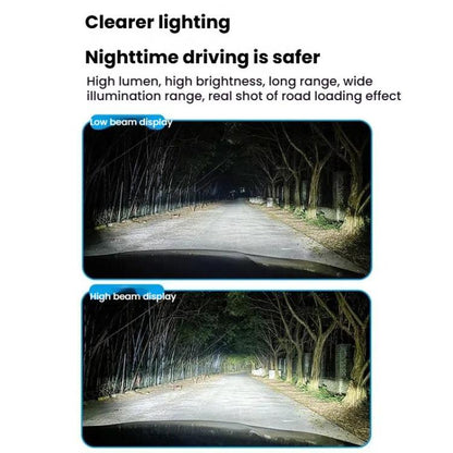 2pcs Mini 1:1 Direct Plug Car LED Headlight Bulb, Specifications: H16(White Light) - Halogen Lights by buy2fix | Online Shopping UK | buy2fix