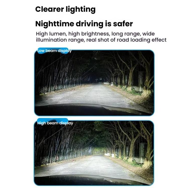 2pcs Mini 1:1 Direct Plug Car LED Headlight Bulb, Specifications: H3(White Light) - Halogen Lights by buy2fix | Online Shopping UK | buy2fix