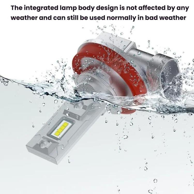 2pcs Mini 1:1 Direct Plug Car LED Headlight Bulb, Specifications: H1(White Light) - Halogen Lights by buy2fix | Online Shopping UK | buy2fix