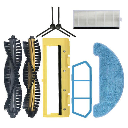 For ILIFE A4S / A40 / ECOVACS CEN550 Sweeping Robot Vacuum Cleaner Accessories Main Brush (Yellow) - For ILIFE Accessories by buy2fix | Online Shopping UK | buy2fix