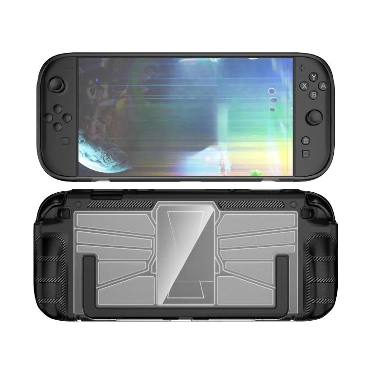 For Nintendo Switch 2 Game Console TPU + PC One-piece Case Shockproof Shell(Black) - Cases by buy2fix | Online Shopping UK | buy2fix