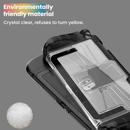 For Nintendo Switch 2 Game Console TPU + PC One-piece Case Shockproof Shell(White) - Cases by buy2fix | Online Shopping UK | buy2fix