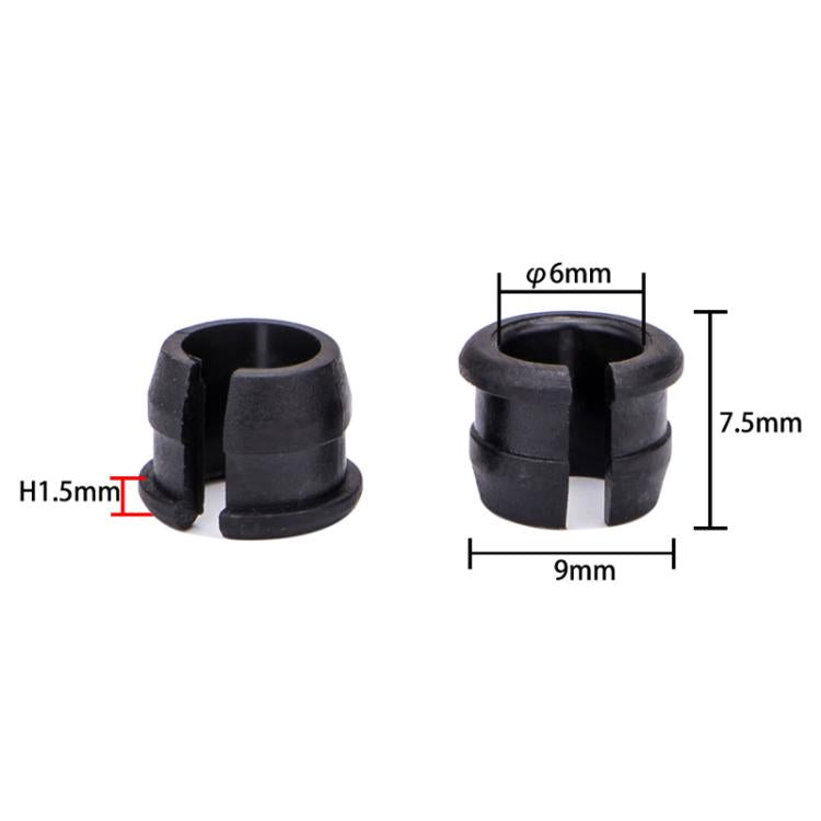 10pcs ZTTO Bicycle Schrader To Presta Rim Adapter Mountain Road Bike Valve Conversion Sleeve - Tire Valve Caps by ZTTO | Online Shopping UK | buy2fix