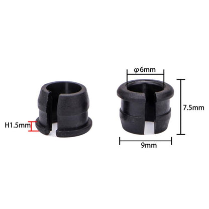 10pcs ZTTO Bicycle Schrader To Presta Rim Adapter Mountain Road Bike Valve Conversion Sleeve - Tire Valve Caps by ZTTO | Online Shopping UK | buy2fix