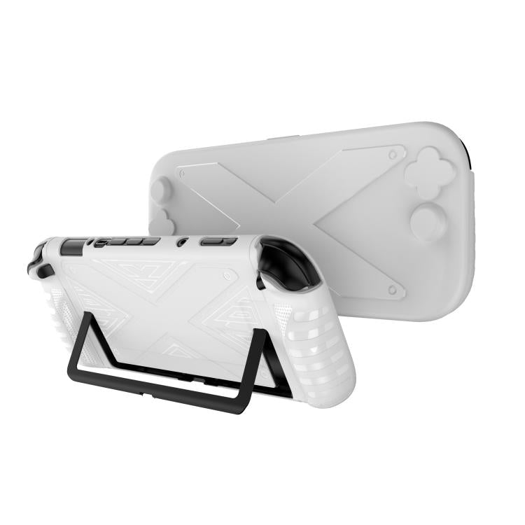 For Nintendo Switch 2 PC + TPU Split Cover With Panel Set Protective Shell(White) - Cases by buy2fix | Online Shopping UK | buy2fix