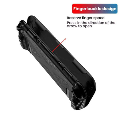 For Nintendo Switch 2 PC + TPU Split Cover With Panel Set Protective Shell(Black) - Cases by buy2fix | Online Shopping UK | buy2fix